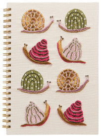 Gardenland Embroidered Notebook