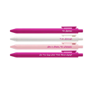 Barbie Movie Gel Pen Set