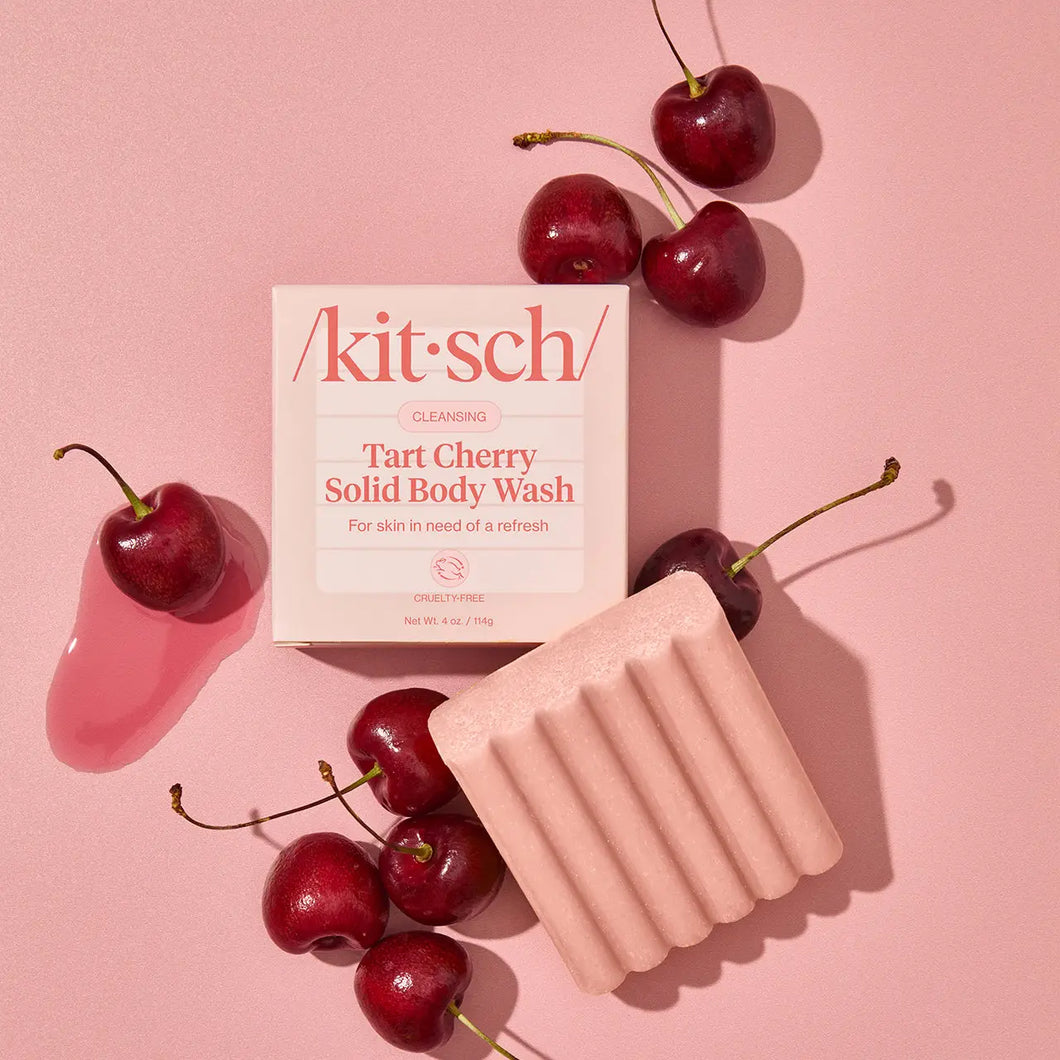 Kitsch - Cleansing Tart Cherry Solid Body Wash