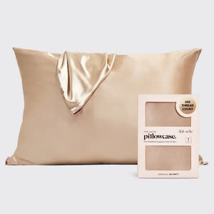 Kitsch - Satin Pillowcase - Champagne