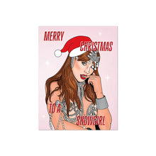 Load image into Gallery viewer, Taylor Swift - Merry Christmas To A Showgirl Card
