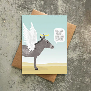 Kids Are Assholes Card