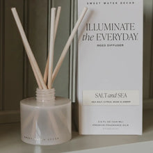 Load image into Gallery viewer, Sweet Water Decor - Salt and Sea Reed Diffuser
