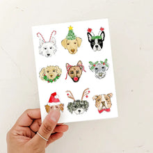 Load image into Gallery viewer, Christmas Dogs Card

