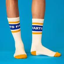Load image into Gallery viewer, Gumball Poodle - Farts Gym Crew Socks
