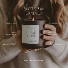 Load image into Gallery viewer, Sweet Water Decor - Ube Latte Soy Candle Matte Brown Jar 15oz
