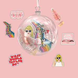 Taylor Swift - Sticker Gift Ornament