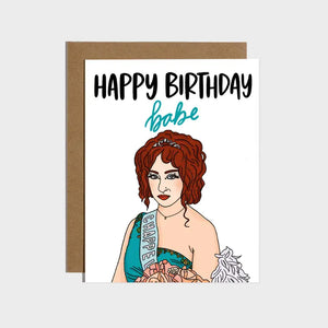 Chappell  Roan - Happy Birthday Babe Card