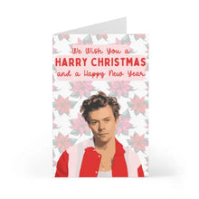 Load image into Gallery viewer, Harry Styles - We Wish You A Harry Christmas Card
