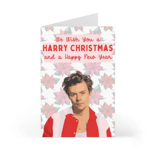 Harry Styles - We Wish You A Harry Christmas Card