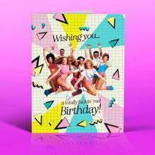 Load image into Gallery viewer, Rad 80&#39;s Birthday Card
