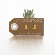 Load image into Gallery viewer, Amano Studio - Cowboy Boot Stud Earrings

