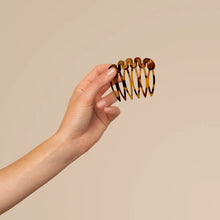 Load image into Gallery viewer, Kitsch - Recycled Plastic French Hair Combs 2pc Set - Tort
