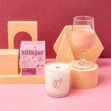 Load image into Gallery viewer, Milkjar - Dandy - Mahogany, Firewood &amp; Pine Coconut Soy 8oz Candle
