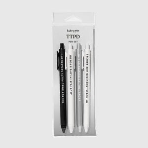 Taylor Swift TTPD Pen Set