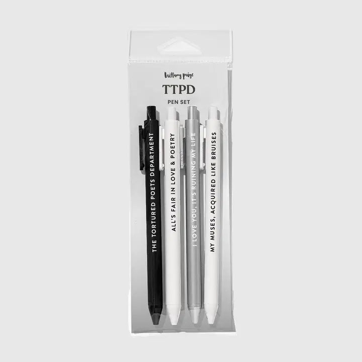 Taylor Swift TTPD Pen Set