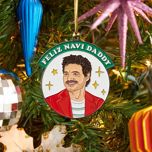 Pedro Feliz Navi-Daddy Enamel Ornament