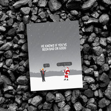 Load image into Gallery viewer, He Knows Funny Anti-Trump Christmas Card
