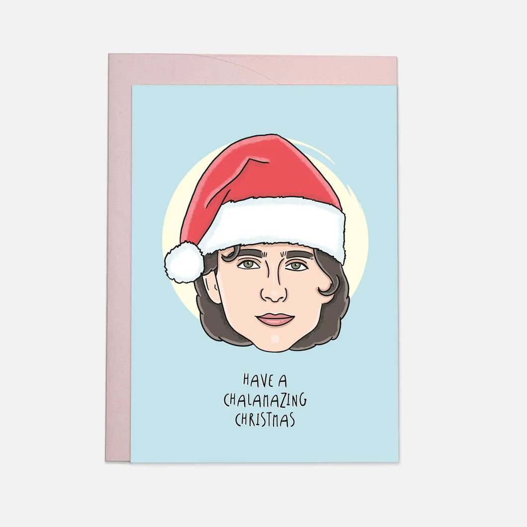 Timothee Chalamazing Christmas Greeting Card