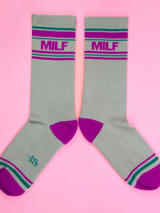 Gumball Poodle - MILF Gym Crew Socks