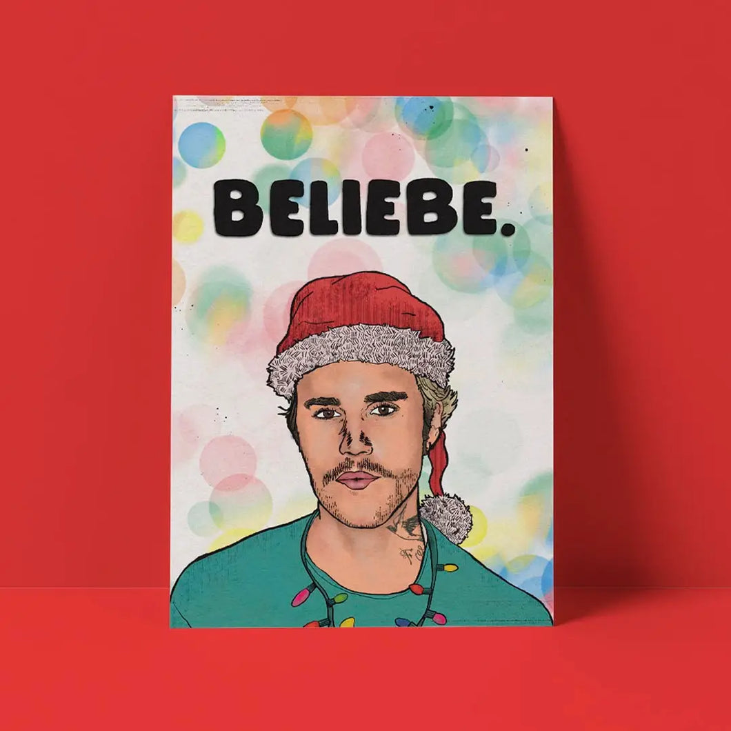 Belieber Christmas Card