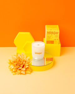 Milkjar - Lemonade - Coconut, Lime & Pine Coconut Soy 8 oz Candle