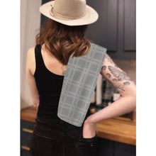 Load image into Gallery viewer, Fuckity Plaid Illusion Kitchen Tea Towel
