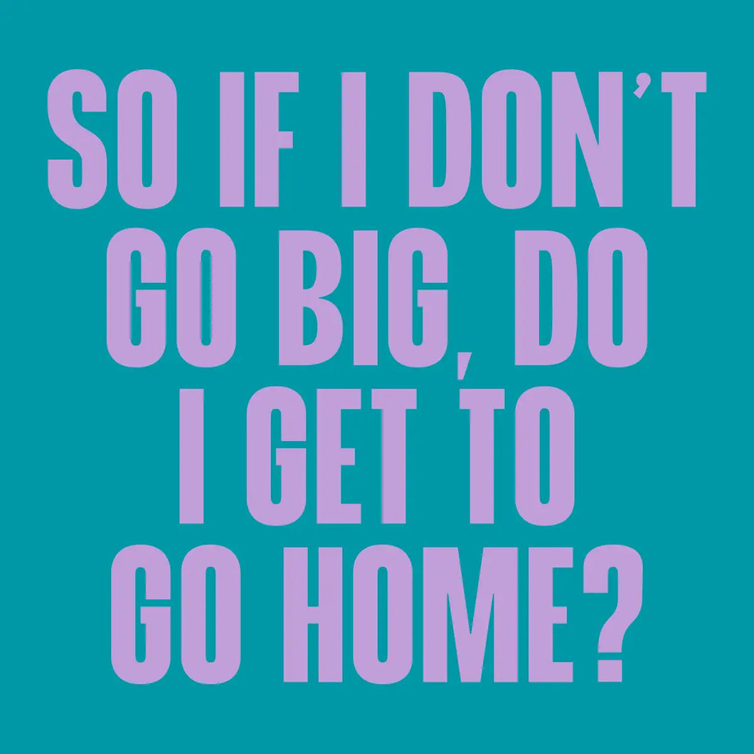 Go Big Go Home Cocktail Napkins - 20ct