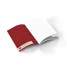 Load image into Gallery viewer, Denik - Navy Mushrooms Classic Layflat Notebook
