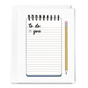 To Do List: You Card