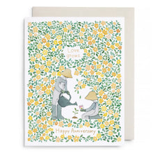 Load image into Gallery viewer, Yellow Garden Anniversary Card
