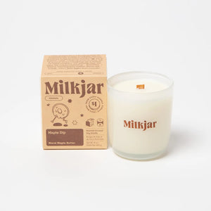 Milkjar - Maple Dip - Warm Maple Butter Coconut Soy 8oz Candle
