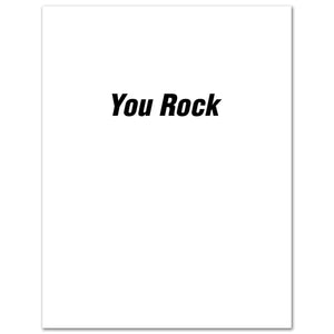 The Rock - Happy Father's Day Card