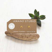 Load image into Gallery viewer, Amano Studio - Tiny Horseshoe Stud Earrings
