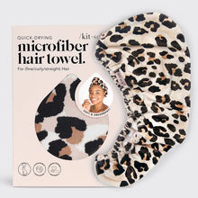 Load image into Gallery viewer, Kitsch - Microfiber Hair Towel - Leopard
