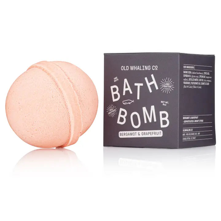 Old Whaling Company - Bergamot & Grapefruit Bath Bomb