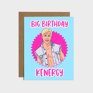 Big Birthday Kenergy Barbie Card