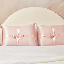 Load image into Gallery viewer, Kitsch - Holiday Satin Pillowcase 2pc Set - Blush
