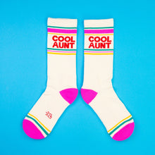 Load image into Gallery viewer, Gumball Poodle - Cool Aunt Gym Crew Socks
