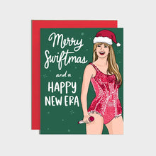 Load image into Gallery viewer, Taylor Swift - Merry Swiftmas And A Happy New Era Card
