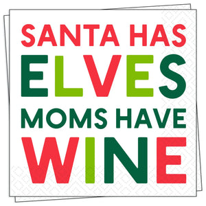 Moms Have Wine Cocktail Napkin - 20ct