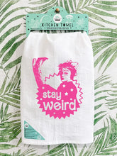 Load image into Gallery viewer, Barbie  - Stay Weird Dish Towel
