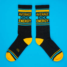 Load image into Gallery viewer, Gumball Poodle - Average Dick Energy Gym Crew Socks
