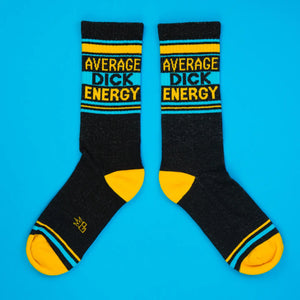 Gumball Poodle - Average Dick Energy Gym Crew Socks