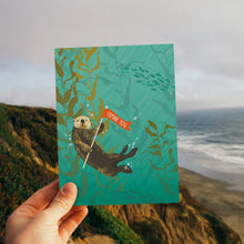 Load image into Gallery viewer, Sea Otter Thank You Card
