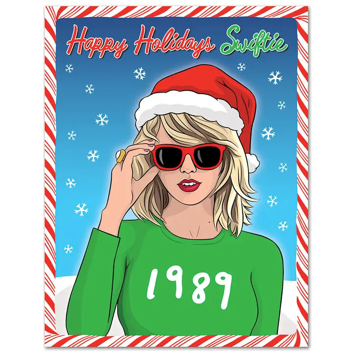 Happy Holidays Swiftie Card