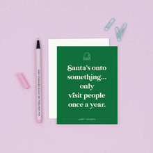 Load image into Gallery viewer, Visit Once A Year Card
