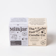 Load image into Gallery viewer, Milkjar - Aurora - Mahogany Teakwood &amp; Aspen Coconut Soy 8oz Candle

