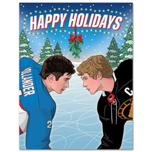 Load image into Gallery viewer, Heated Rivalry Happy Holidays Card
