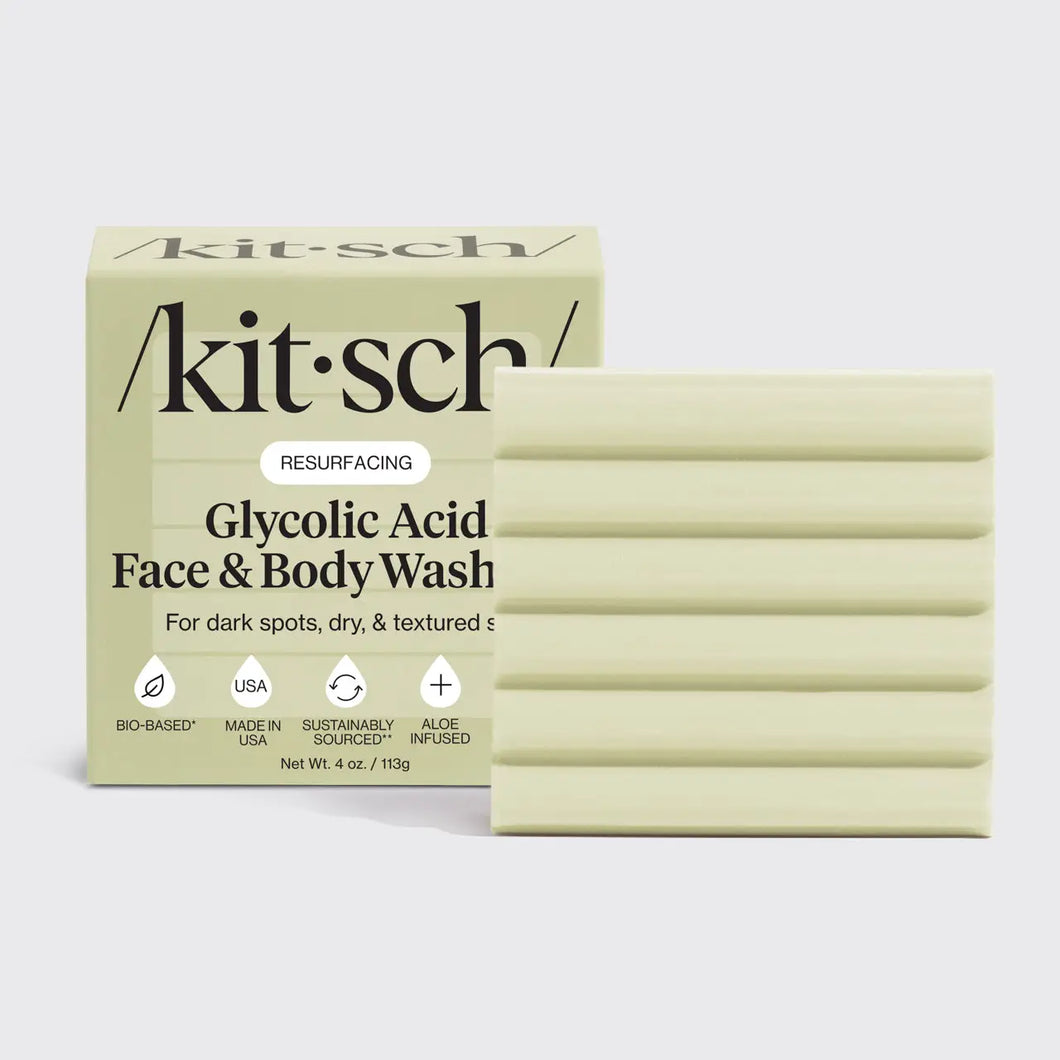 Kitsch - Glycolic Acid Exfoliating Face and Body Wash
